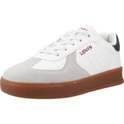 Baskets Levi's Modèle Gabhan Couleur Blanc