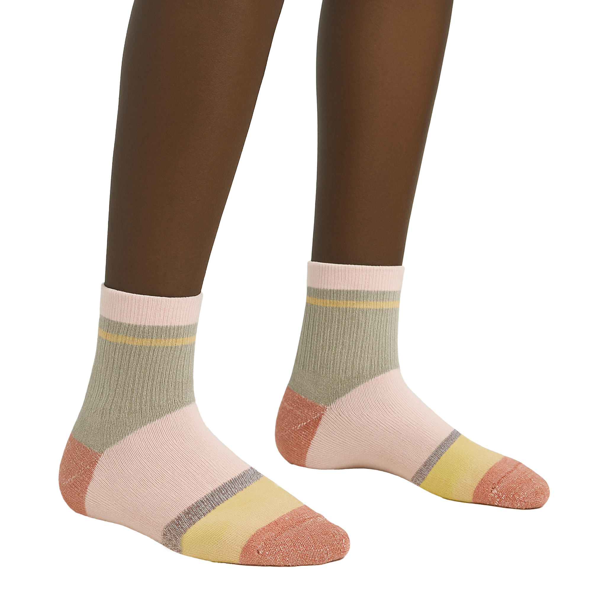 Darn Tough Chaussettes Femme Laine Mérinos Cheville Épaisses et Colorées 2/5