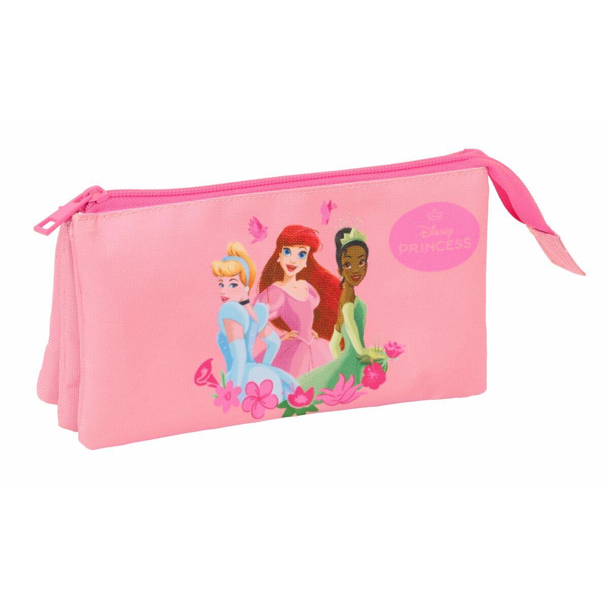 Portatodo Triple DISNEY PRINCESS Rosa 2/5