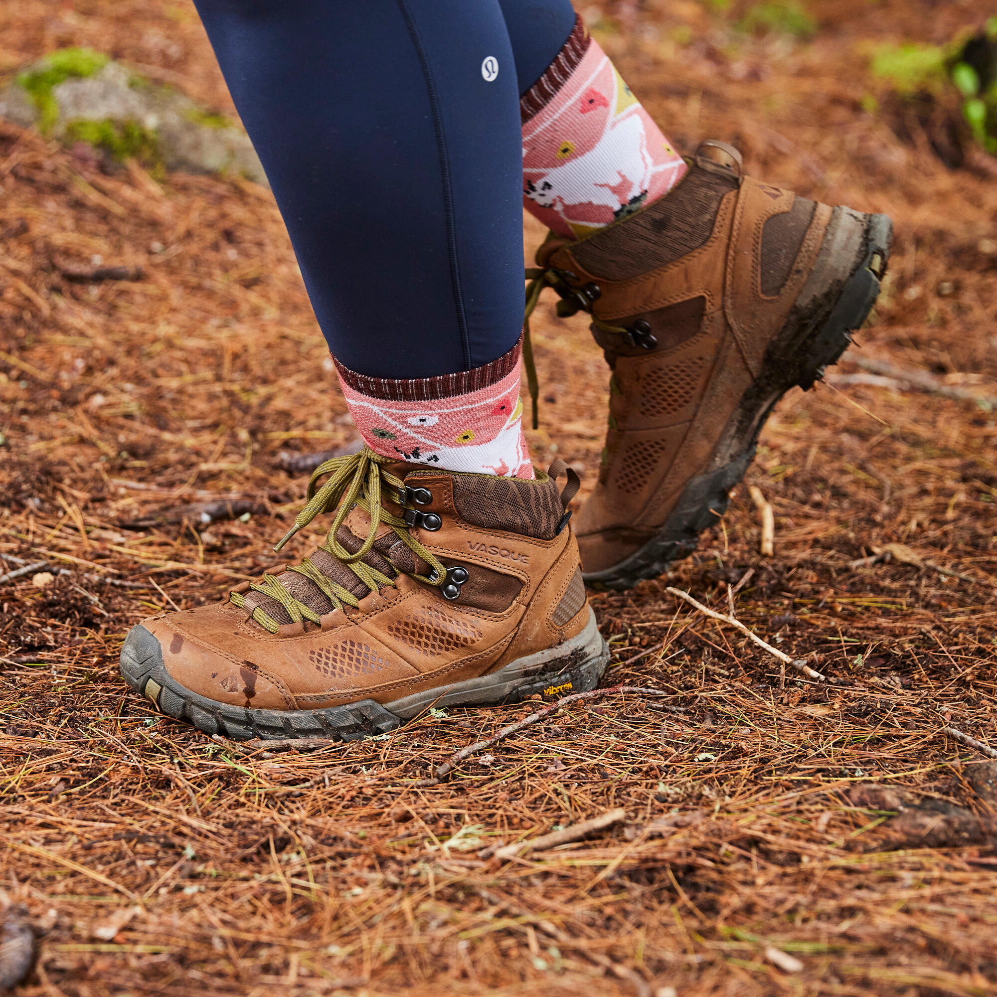 Darn Tough Chaussettes Femme Randonnée Motif Animaux Laine Mérinos 5/5