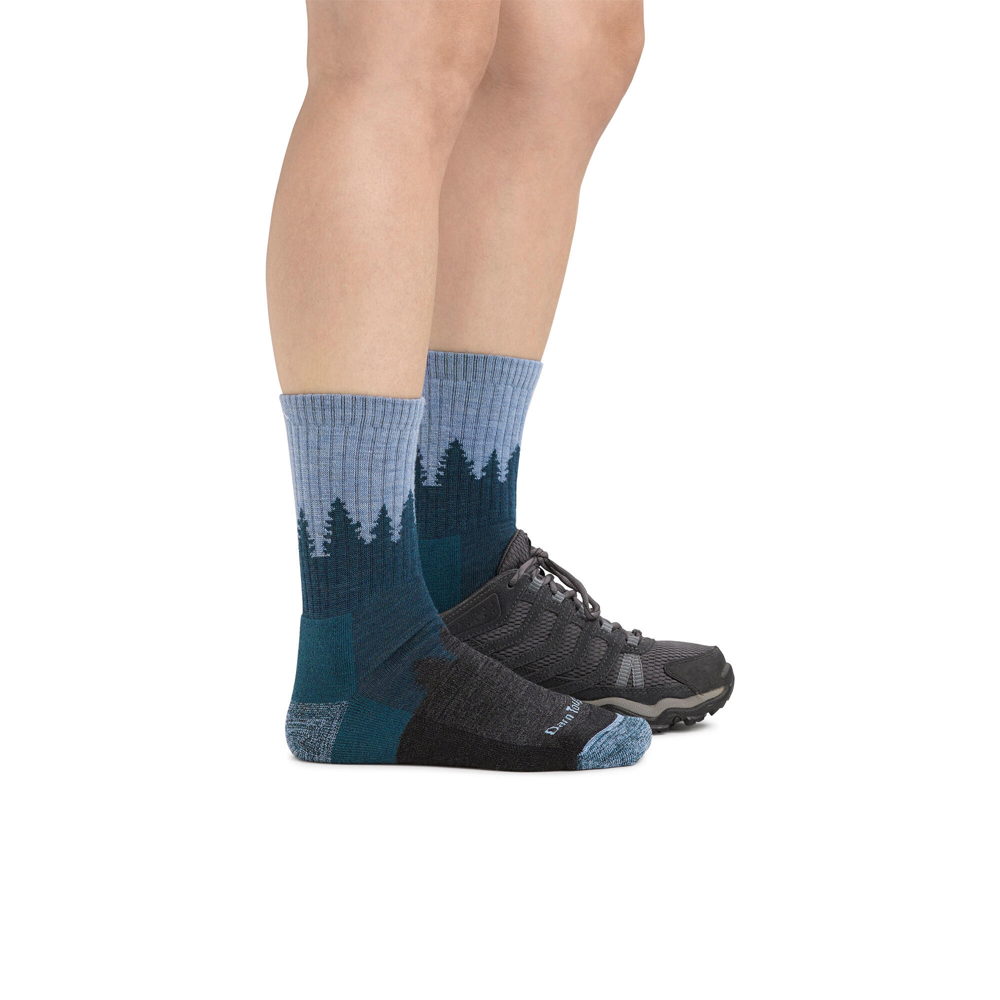 Darn Tough Chaussettes Femme Micro Crew Mi-Épaisses Randonnée Laine Mérinos 2/5