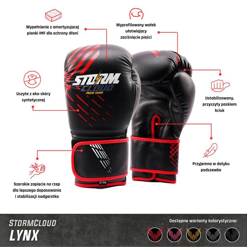 Mănuși de box StormCloud Lynx