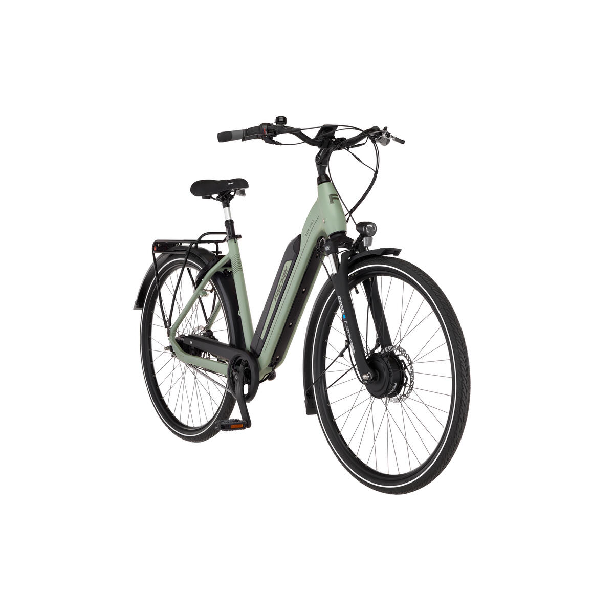 FISCHER City E-Bike CITA 2403 ACTIVE - grün, 28 Zoll, RH 50 cm, 459 Wh 2/7