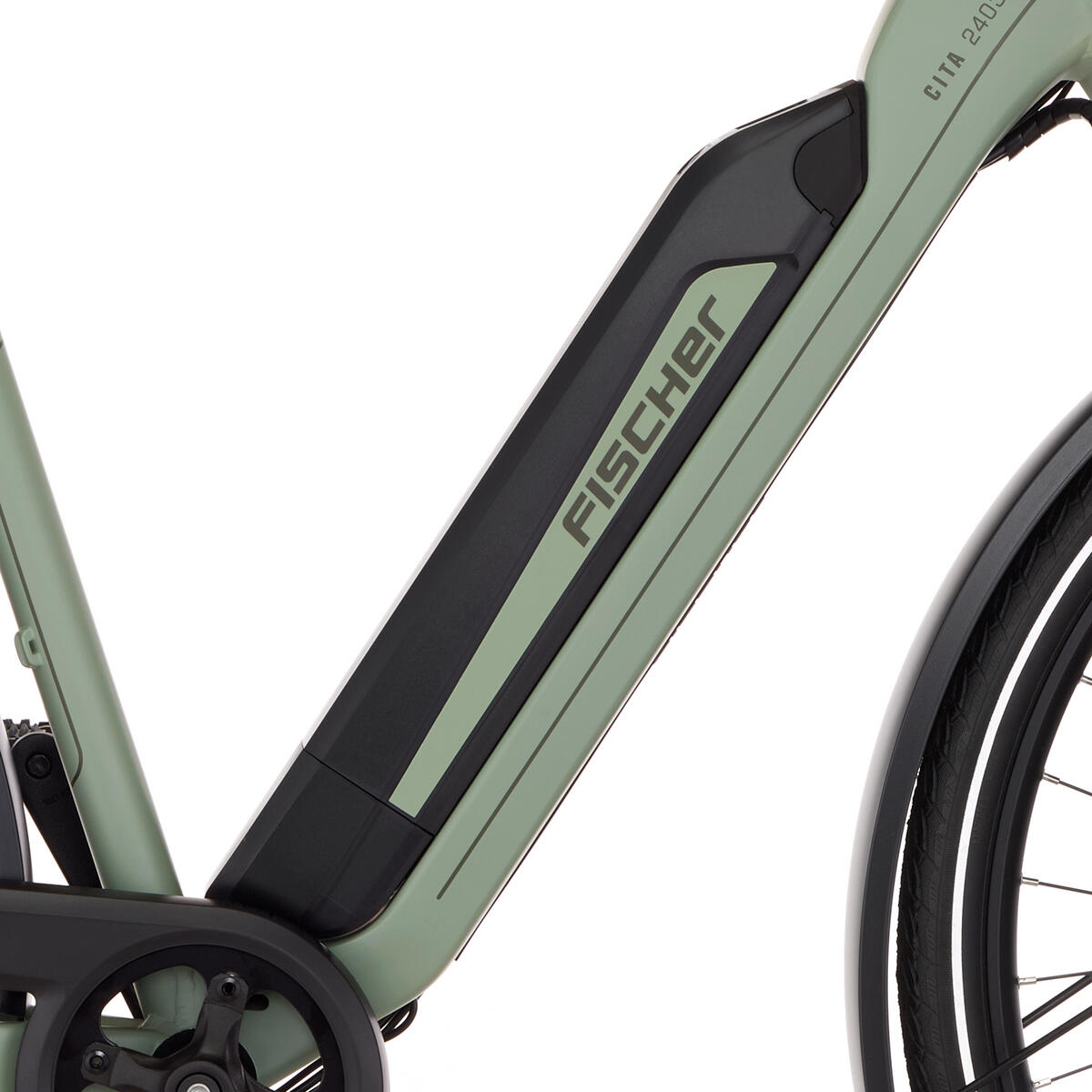 FISCHER City E-Bike CITA 2403 ACTIVE - grün, 28 Zoll, RH 50 cm, 459 Wh 5/7