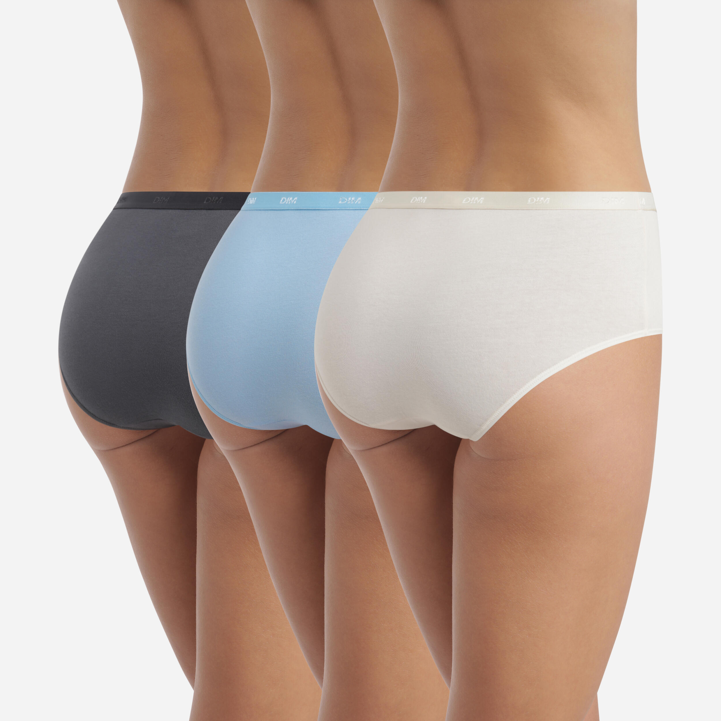 Lot de 3 Boxers Femme Les Pockets Coton 2/4