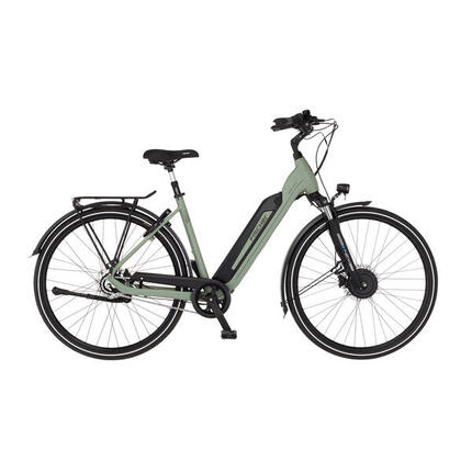 FISCHER City E-Bike CITA 2403 ACTIVE - grün, 28 Zoll, RH 50 cm, 459 Wh