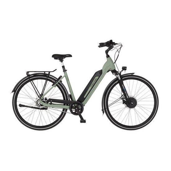 FISCHER City E-Bike CITA 2403 ACTIVE - grün, 28 Zoll, RH 50 cm, 459 Wh