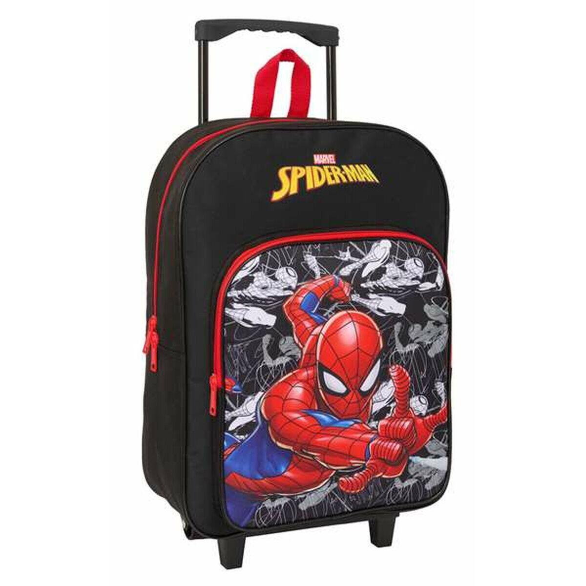 Cartable à roulettes SPIDERMAN Rouge 1/4