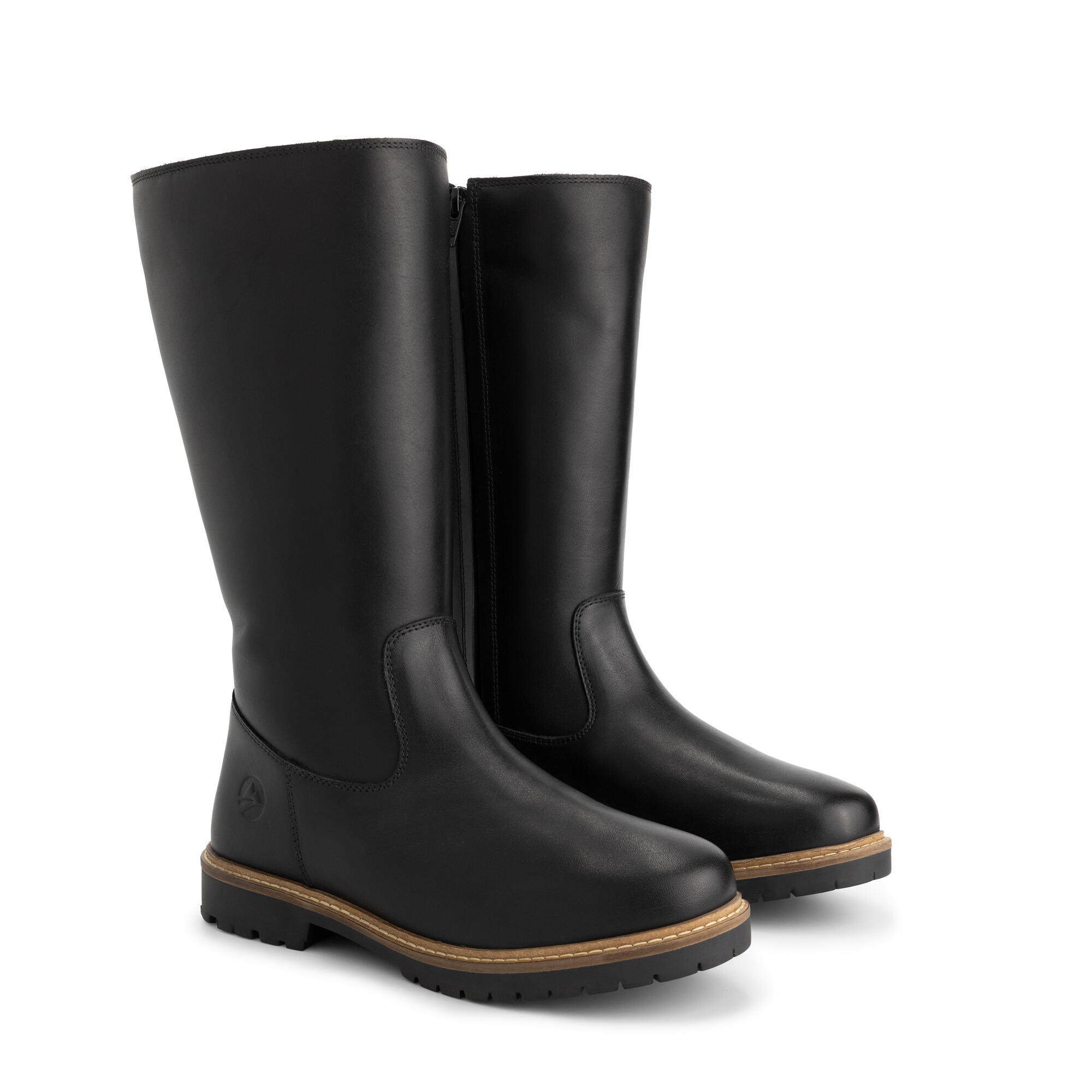 Travelin' - Vinstra Femmes - Bottes Hautes - Doublées De Laine - Noir - Bottes - Noir - Decathlon