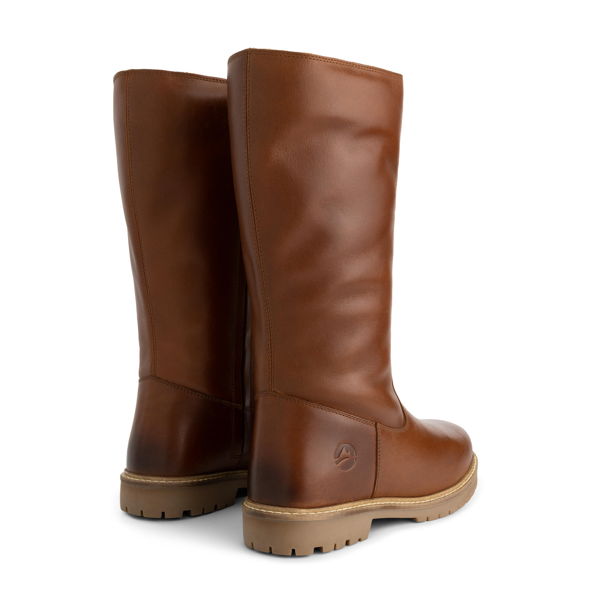 Jondal Damen – Stiefeletten – mit Wolle gefüttert – Cognac 2/6