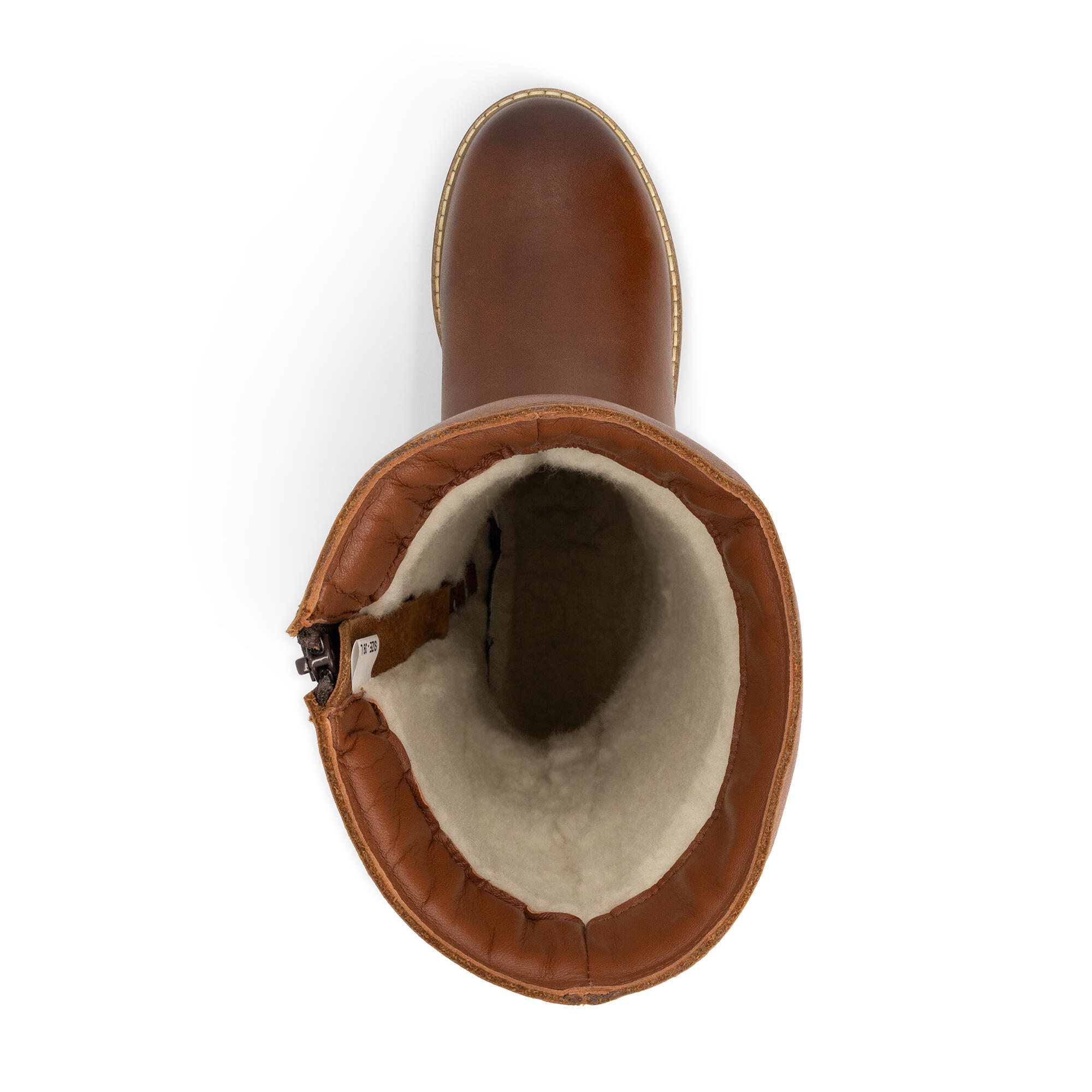 Jondal Damen – Stiefeletten – mit Wolle gefüttert – Cognac 5/6