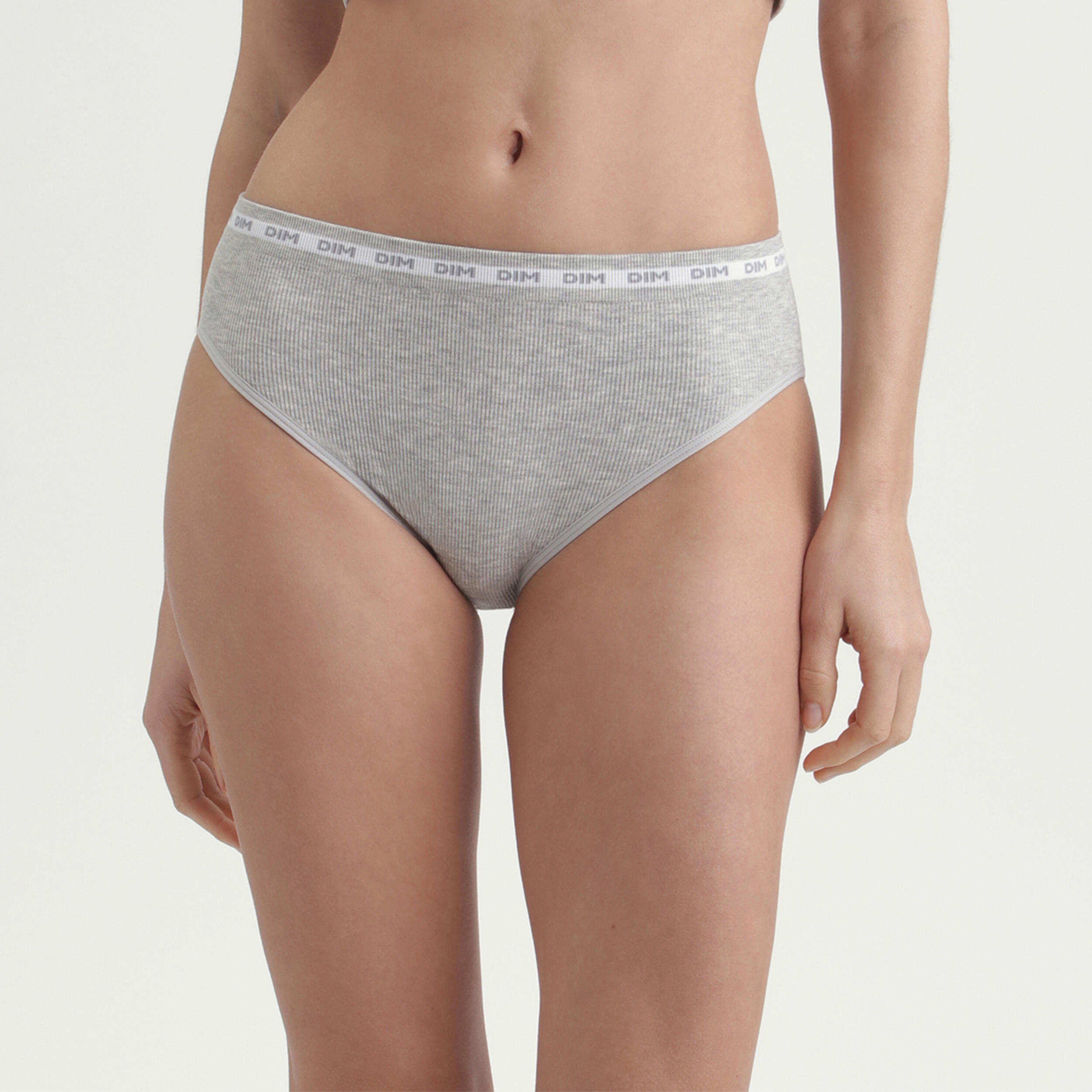 Dim - Slip Femme En Microfibre Sans Couture Icons Seamless - Culotte - Gris - 38 S - Decathlon