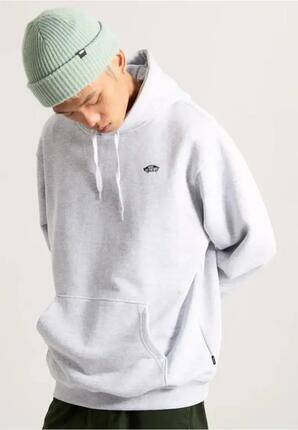Sudadera Gris Vans con Capucha Style 76 Light Grey de Corte Holgado