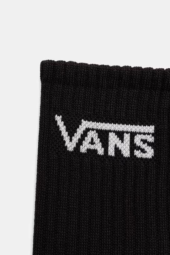 Meias Vans Modelo Vn000qbvblk1 Classic Crew Cor Preto 3/5