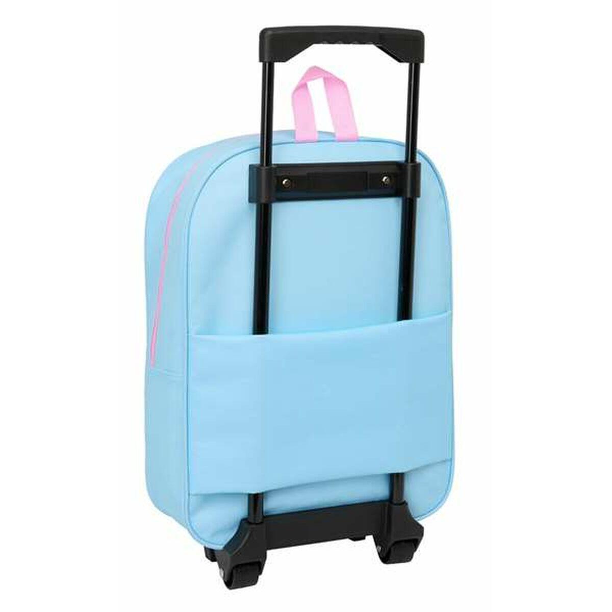 Schoolrugzak met Wielen DISNEY FROZEN Blauw 2/5