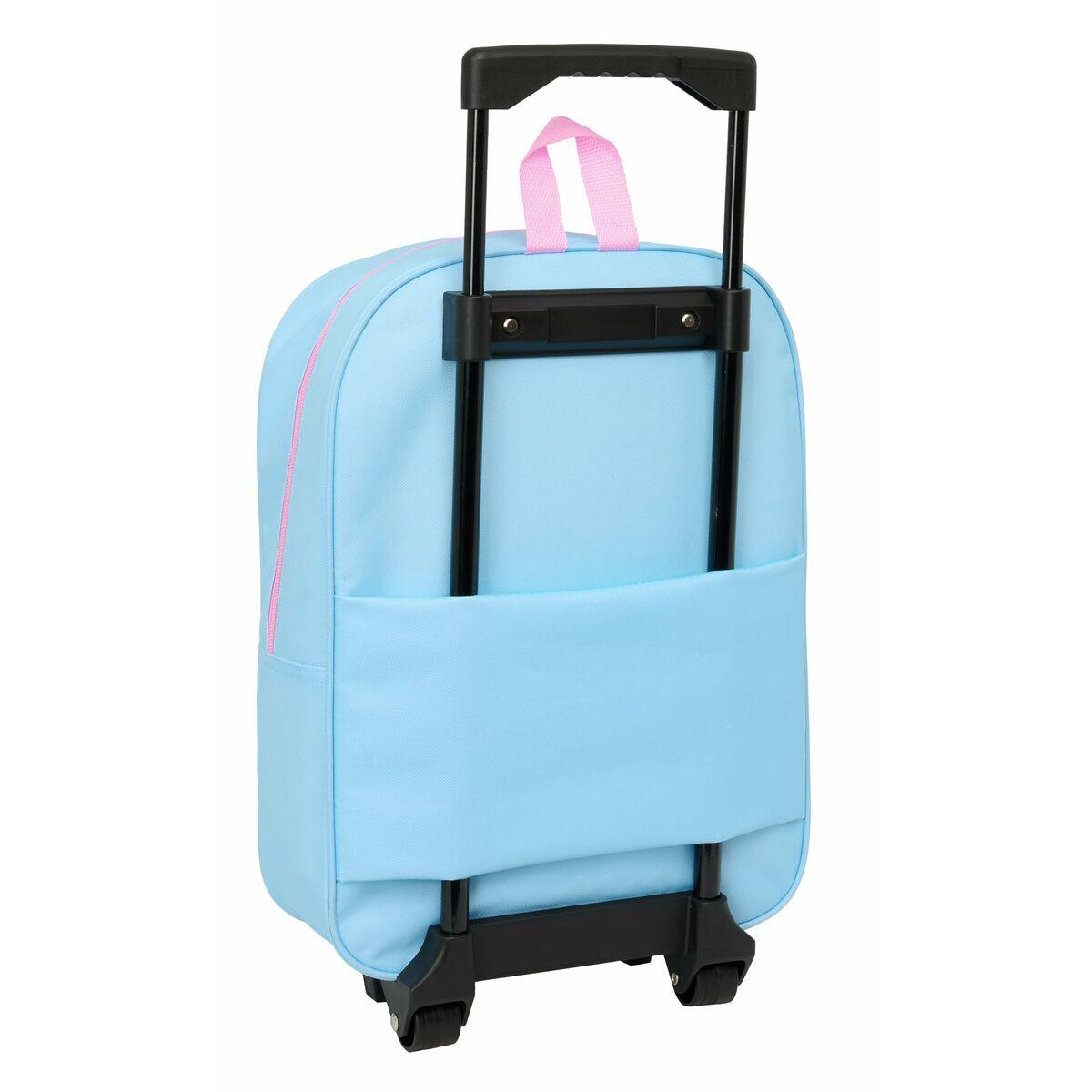 Schoolrugzak met Wielen DISNEY FROZEN Blauw 5/5