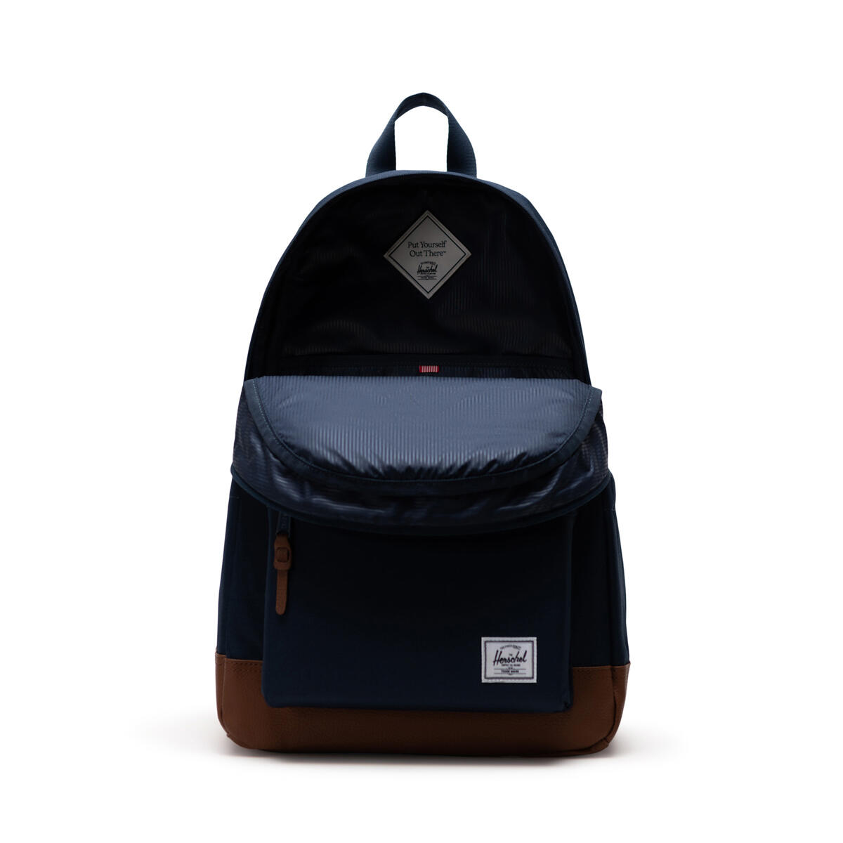 Sac à dos en matières recyclées HERITAGE 24L 11383 UNISEXE Bleu marine 4/4