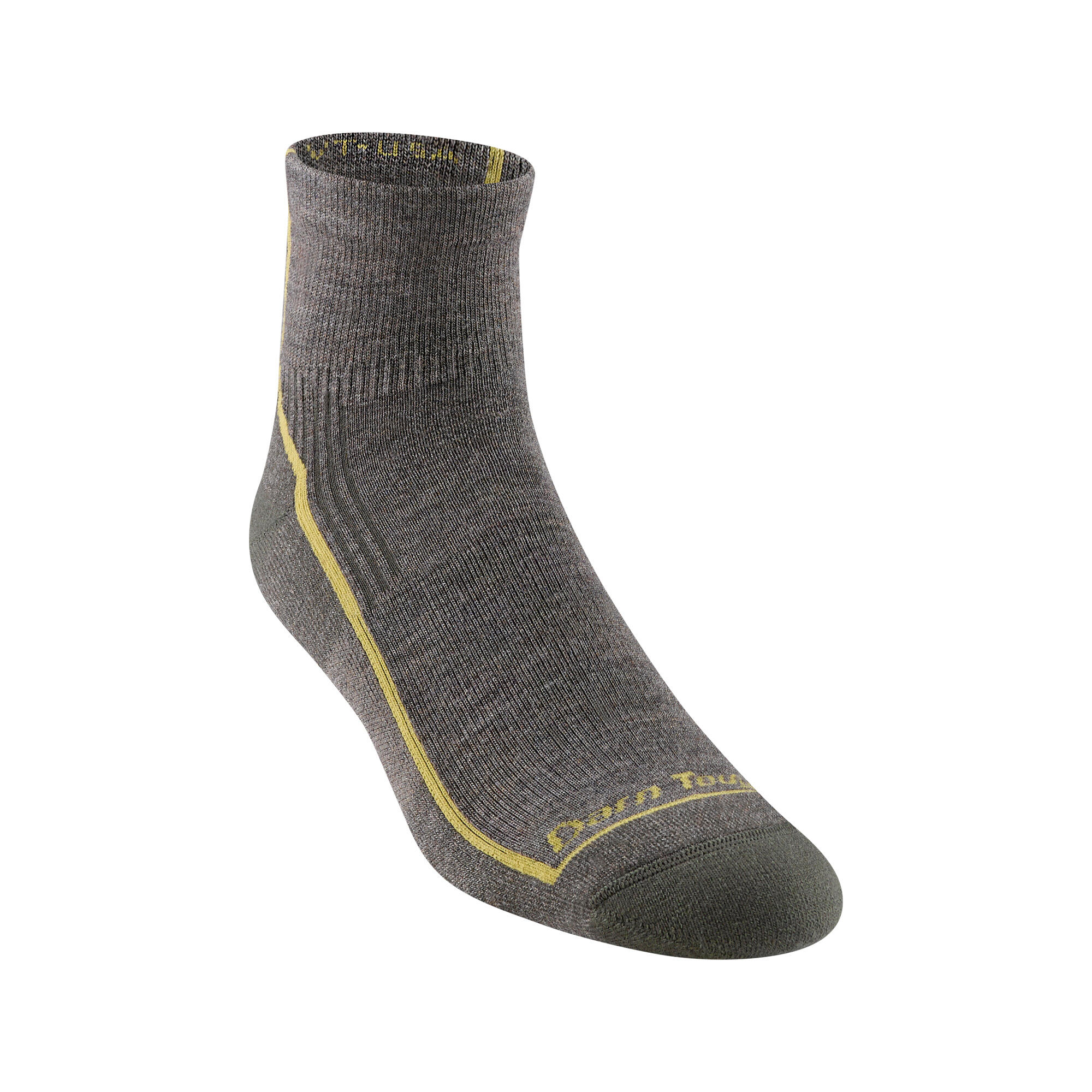 Darn Tough Chaussettes Homme Quart Mi-Épaisses Randonnée Mérinos Sans Couture 2/5