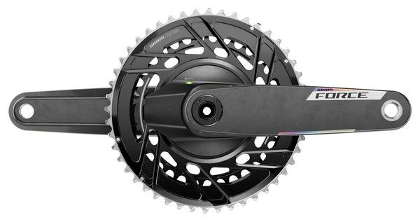 SRAM Guarnitura Sram Force Power E1 DUB 50-37 Denti 2x12V Nero (Senza Caso)