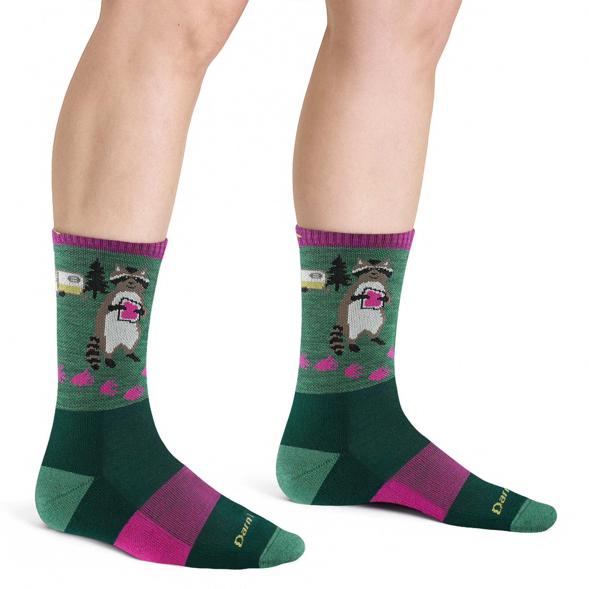 Darn Tough Chaussettes Femme Randonnée Motif Animaux Laine Mérinos 2/5