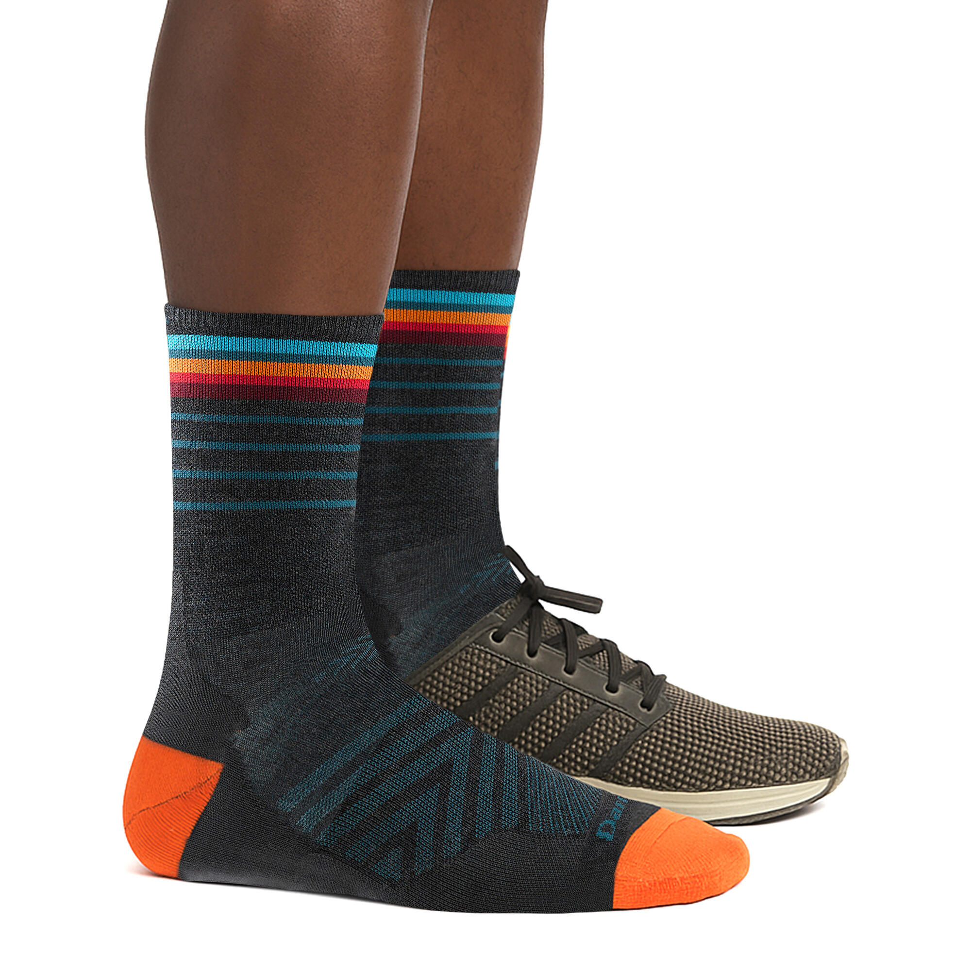 Darn Tough Chaussettes Homme Mi-Mollet Running Ultra Légères Anti-Ampoules 2/5