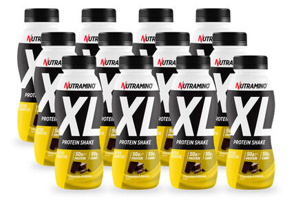 Shake protéiné Nutramino 50g protéines sans gluten, faible en graisses