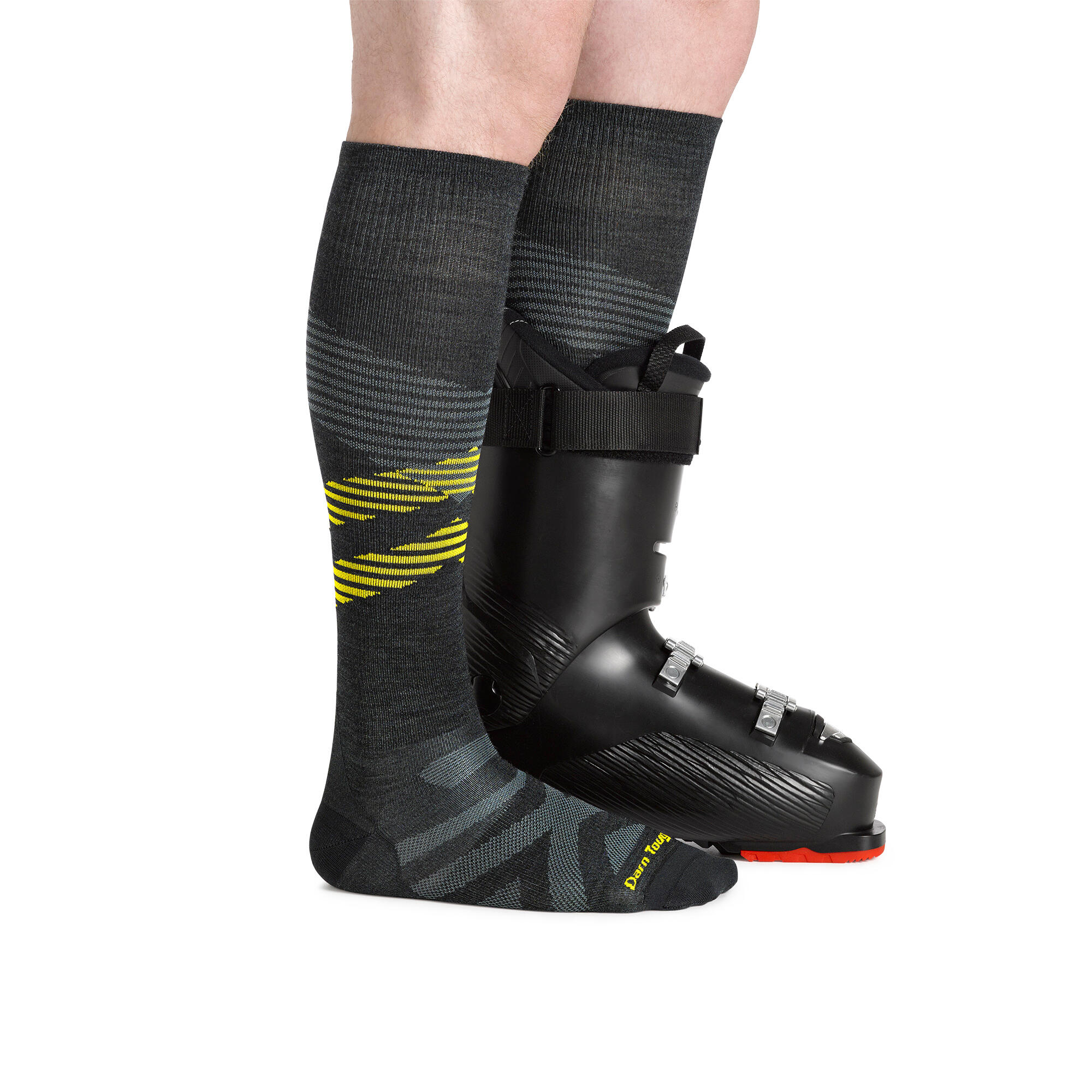Darn Tough Chaussettes Homme Mi-Mollet Ski Snowboard Ultra Légères Laine Mérinos 3/5