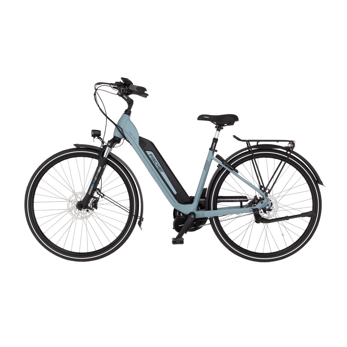 FISCHER City E-Bike CITA 2404 ACTIVE - graublau, 28 Zoll, RH 43 cm, 688 Wh 4/7