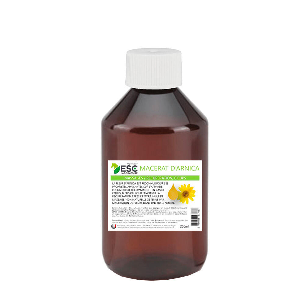 Esc Laboratoire - Massage Et Récupération Macérat D'Arnica Esc Laboratoire 250ml - Gel Chevaux - 250 Ml - Decathlon