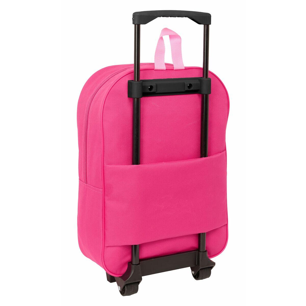 Cartable à roulettes DISNEY Rose 4/4