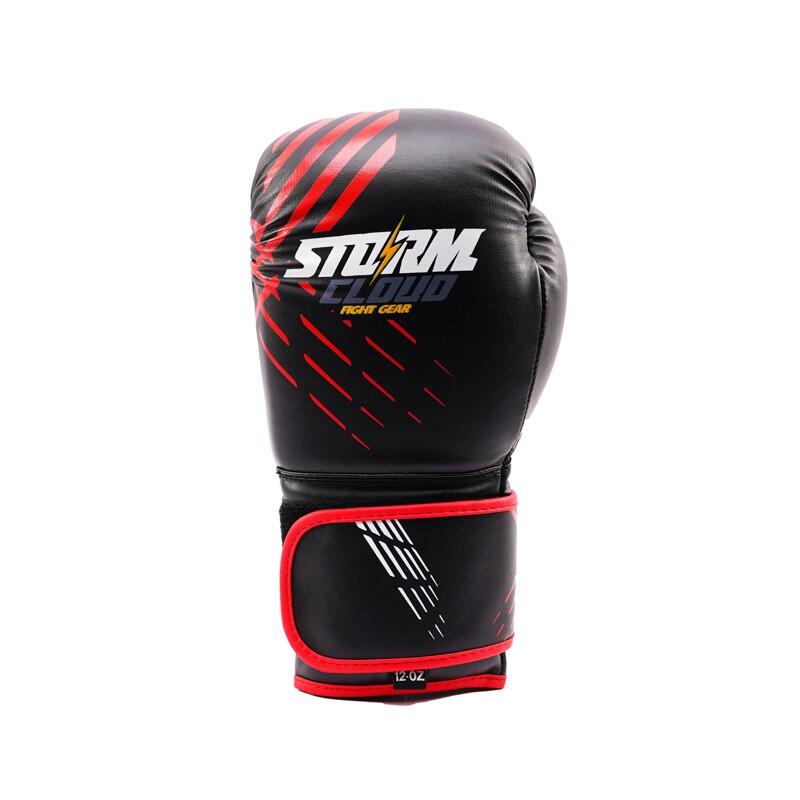 Rękawice bokserskie StormCloud Lynx Czarno-Czerwone 10oz 4/7