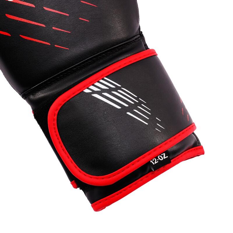 Rękawice bokserskie dziecięce StormCloud Lynx 6oz czarno-czerwone 5/7