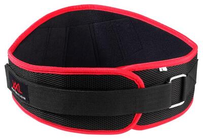 Neoprene heavy duty belt - fitness trainingsriem - maat l - zwart - 1 stuk