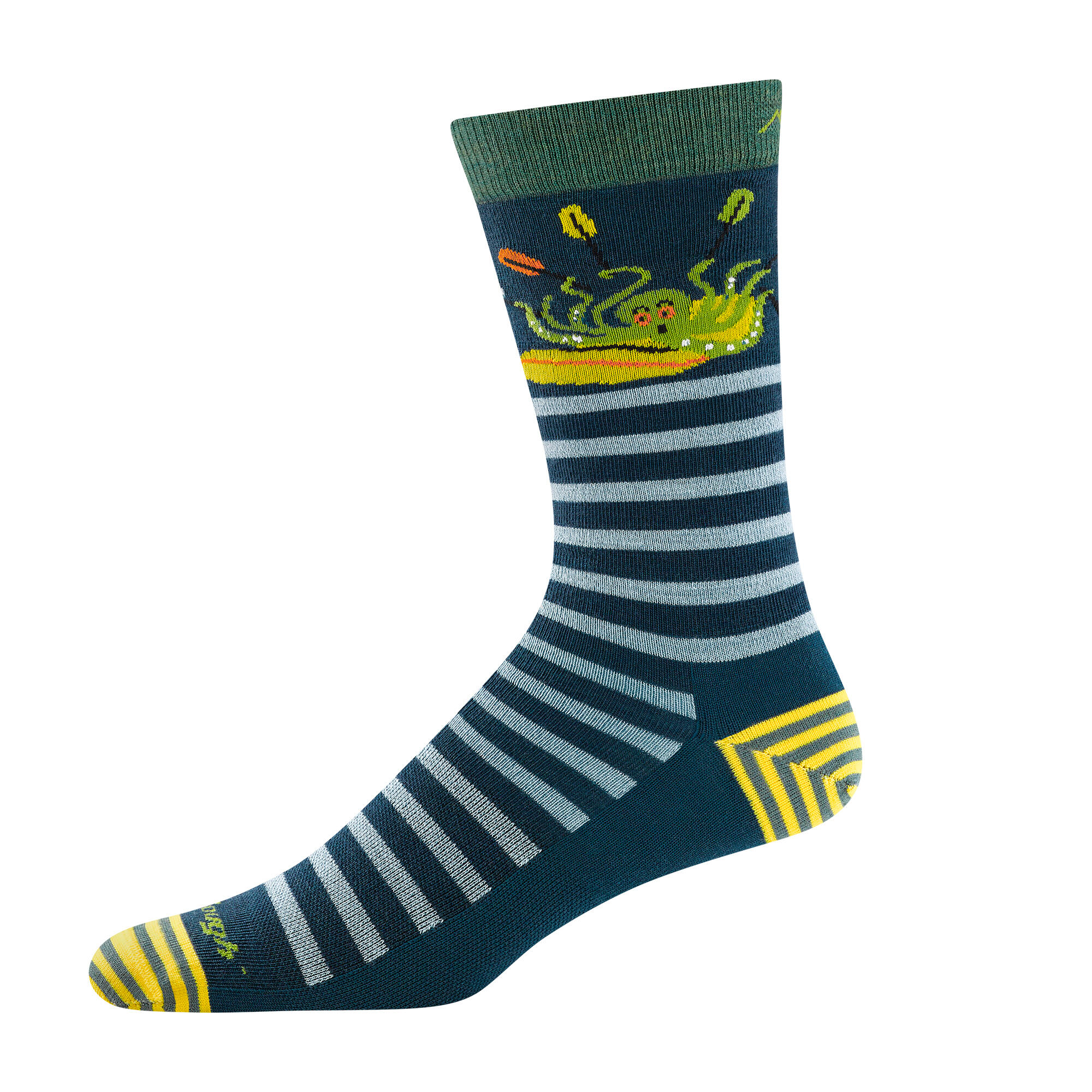 Darn Tough Chaussettes Homme Mi-Mollet Légères Motif Animaux Mérinos 2/5