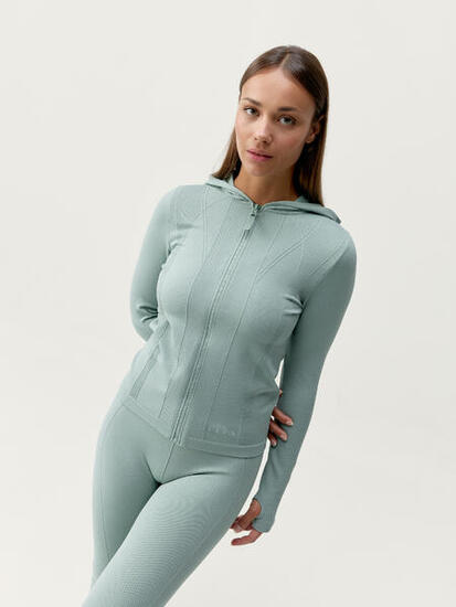 Veste de sport zippée Seamless Athleisure SARVAN
