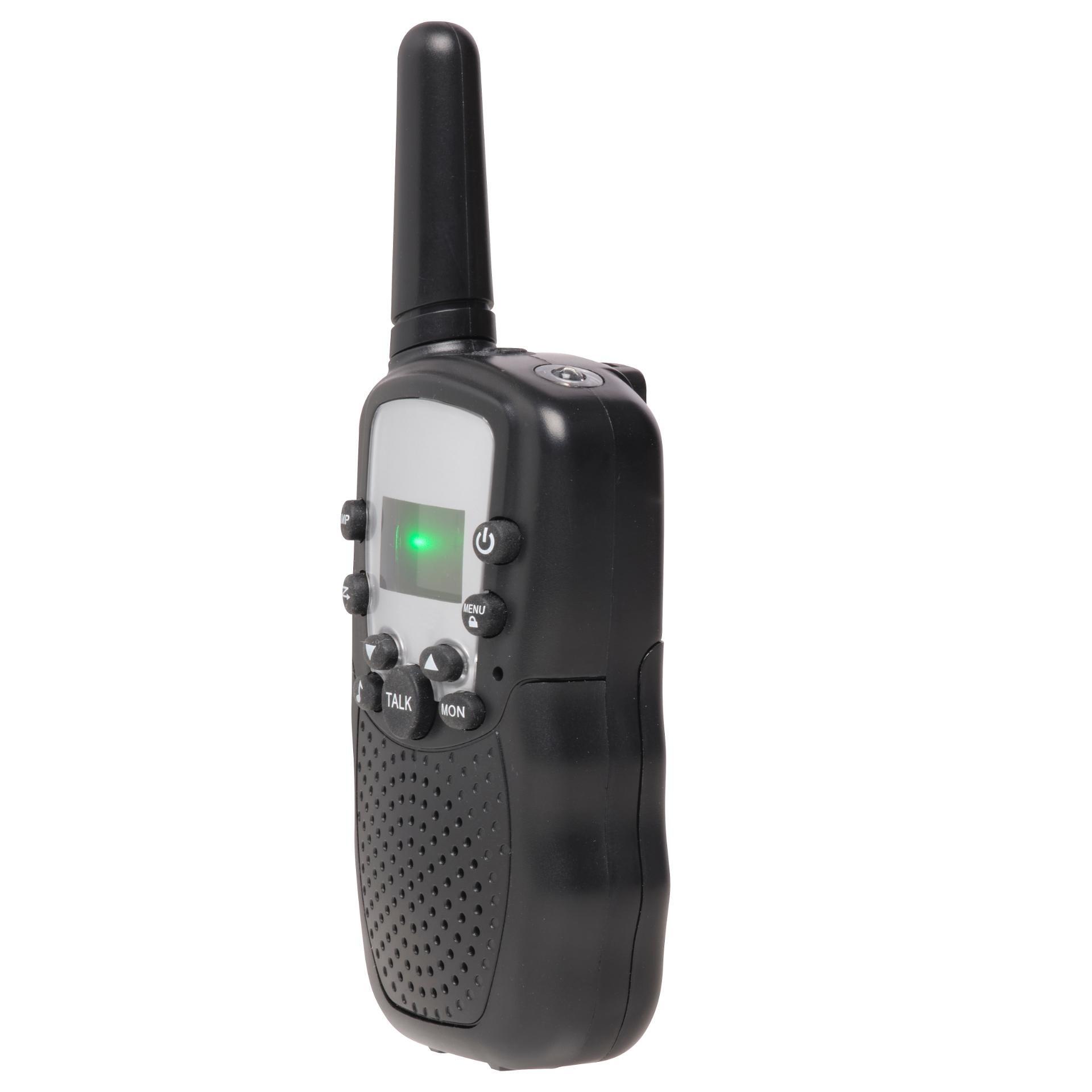 Talkie-walkie - 1 jeu (2 pièces) - Portée jusqu'à 5 km - 8 canaux - Fonction VOX 7/7