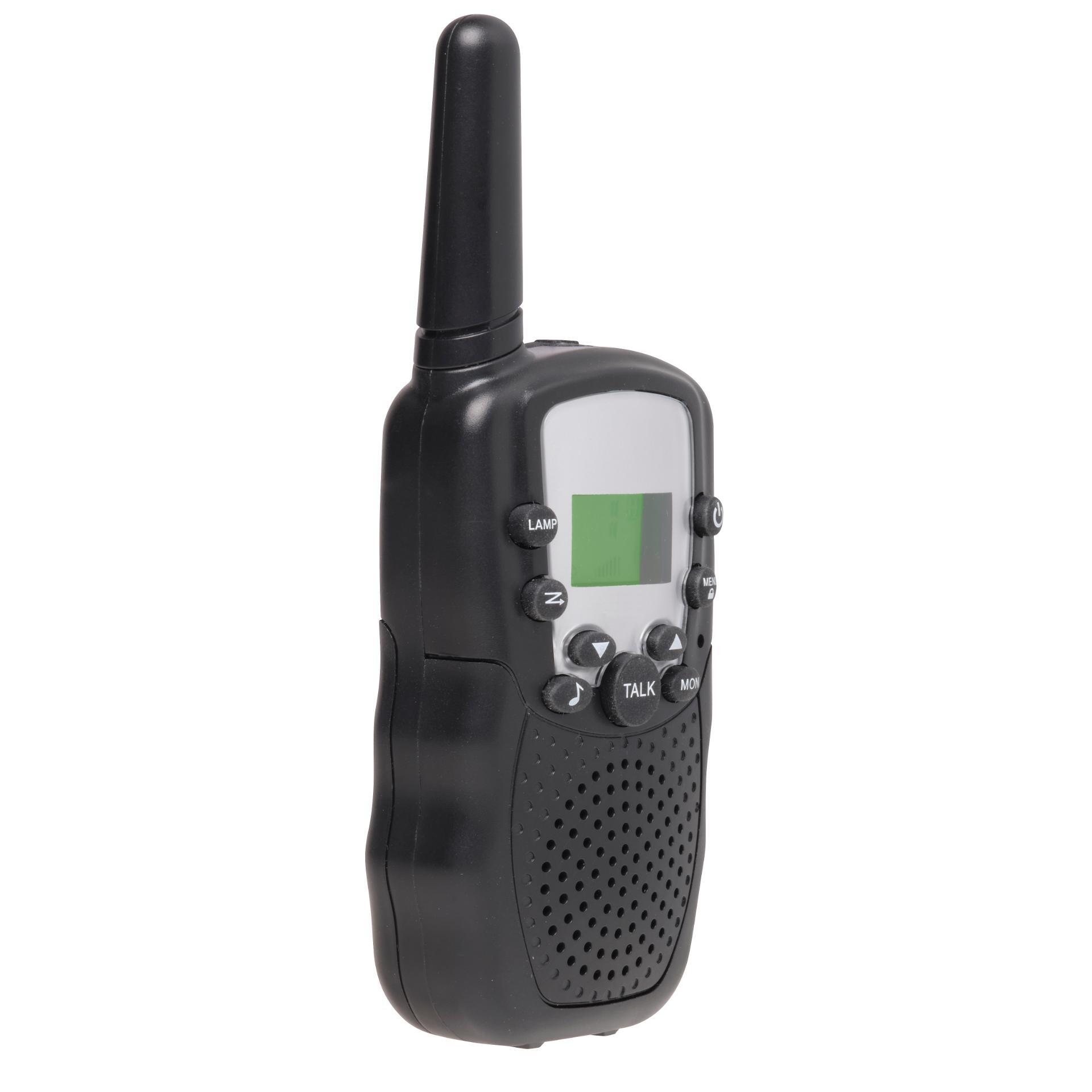 Talkie-walkie - 1 jeu (2 pièces) - Portée jusqu'à 5 km - 8 canaux - Fonction VOX 6/7