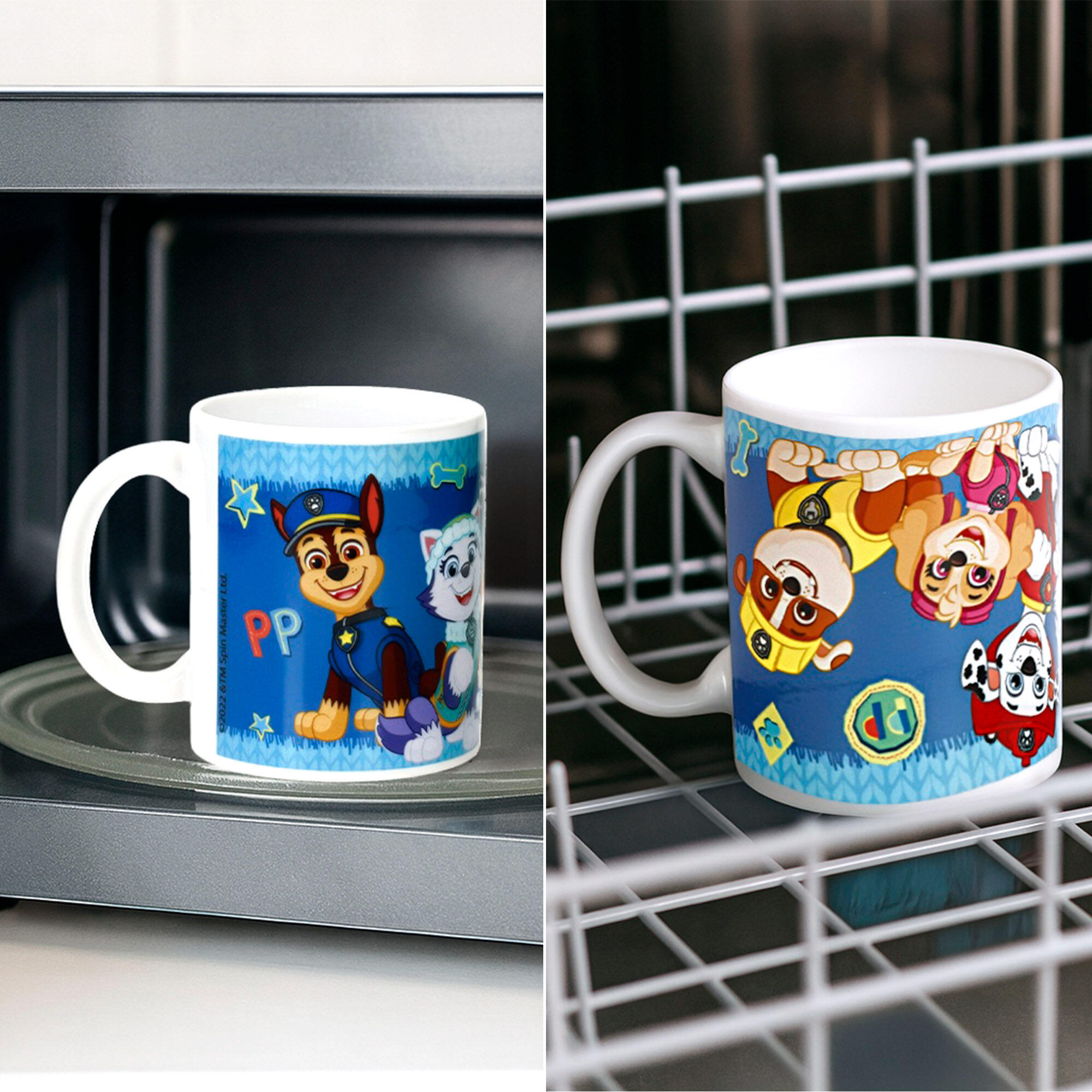Pack da Paw Patrol com scooter de 3 rodas e conjunto de café da manhã 7/7