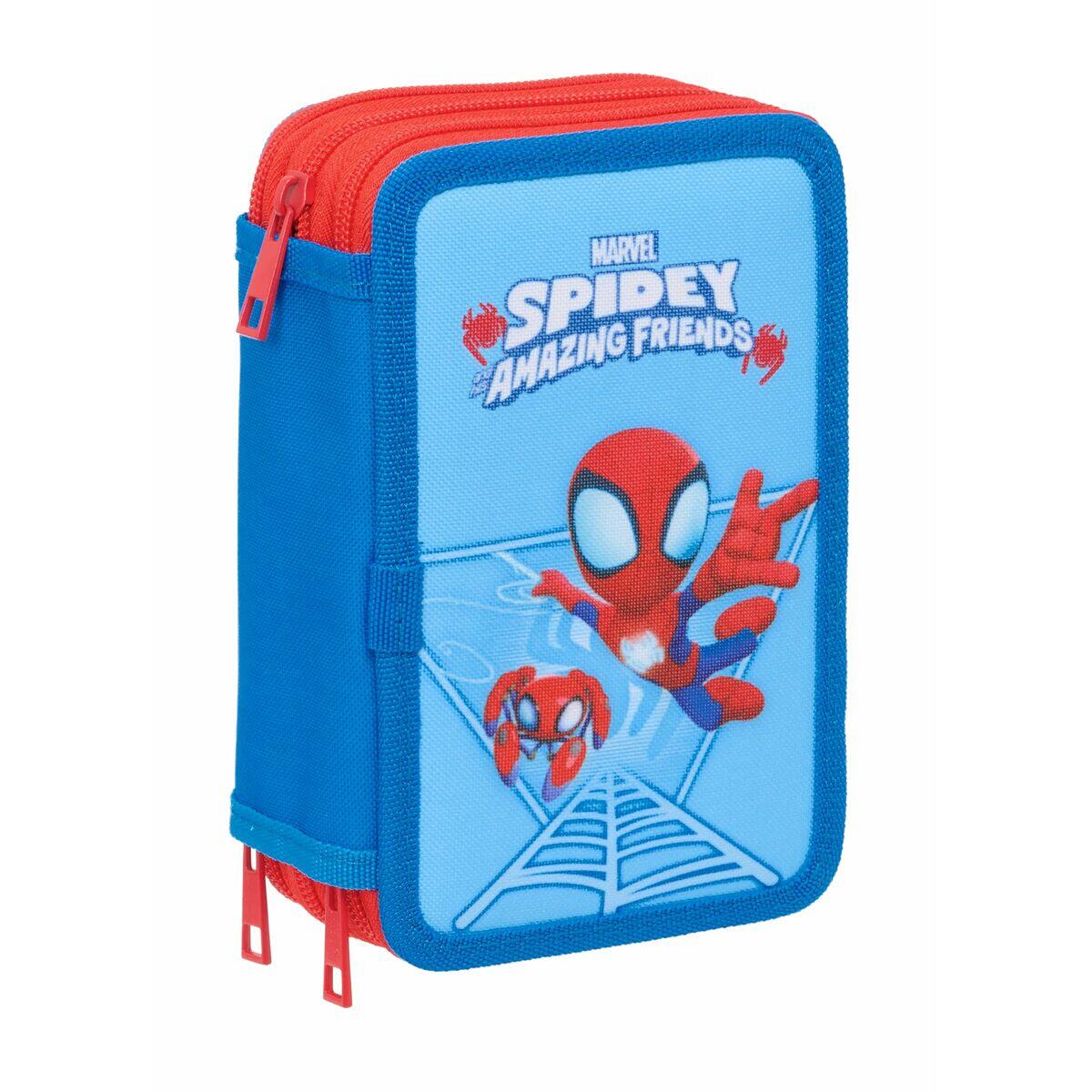 Pochette à crayons triple SPIDEY AND HIS AMAZING FRIENDS Bleu 2/5