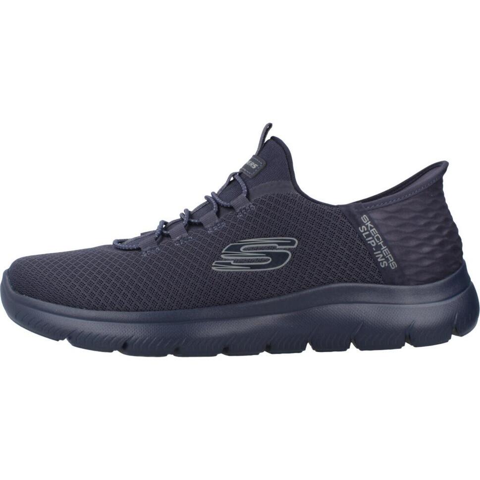Kapcie SKECHERS SLIP-INS: SUMMITS Niebieski