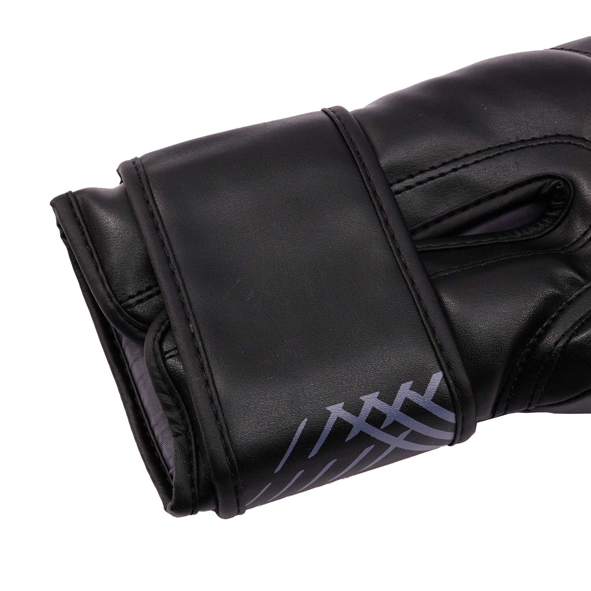 Rękawice bokserskie dziecięce StormCloud Lynx czarno-szare 6oz 6/7