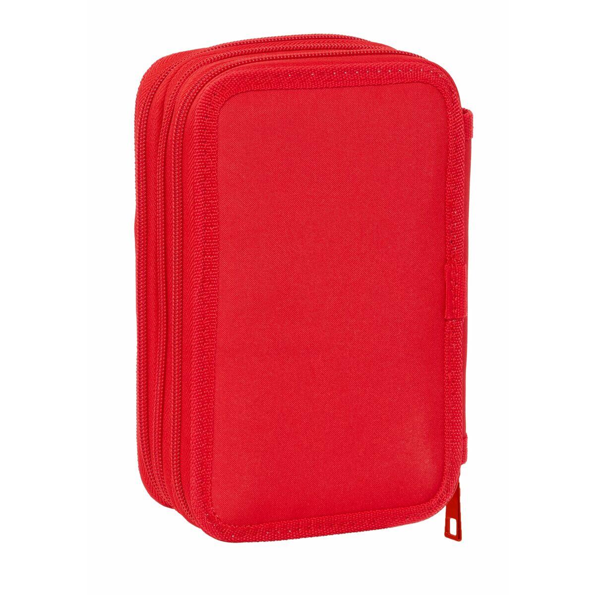 Pochette à crayons triple DISNEY Rouge 3/5