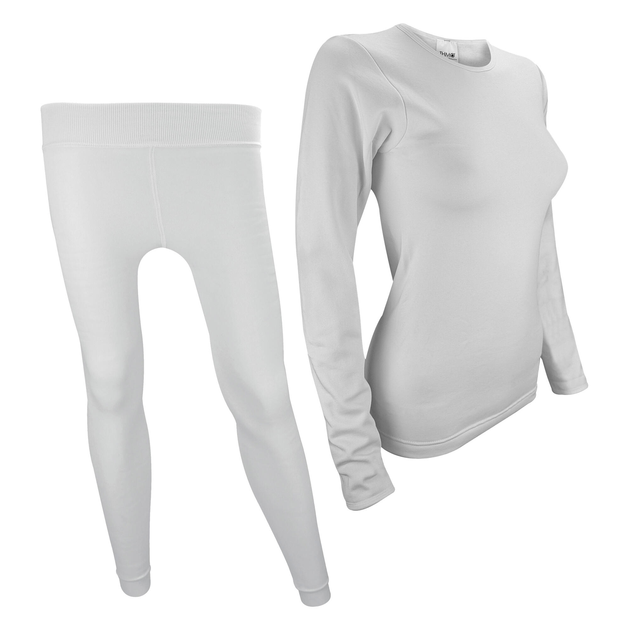 THMO - Ensemble thermique femme manches longues haut & pantalon - Hiver cosy 3/4