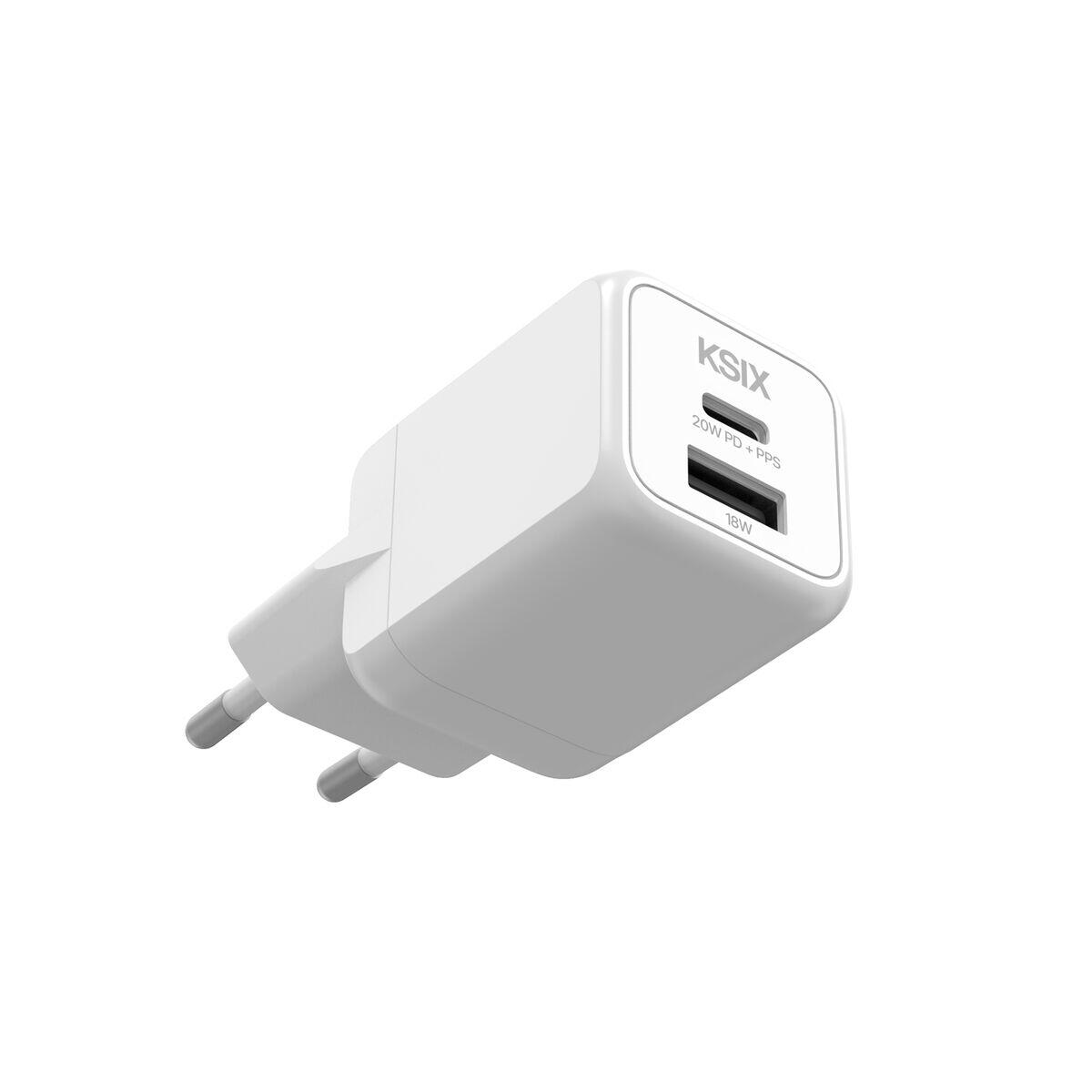 Carregador de Parede KSIX Branco 2/3