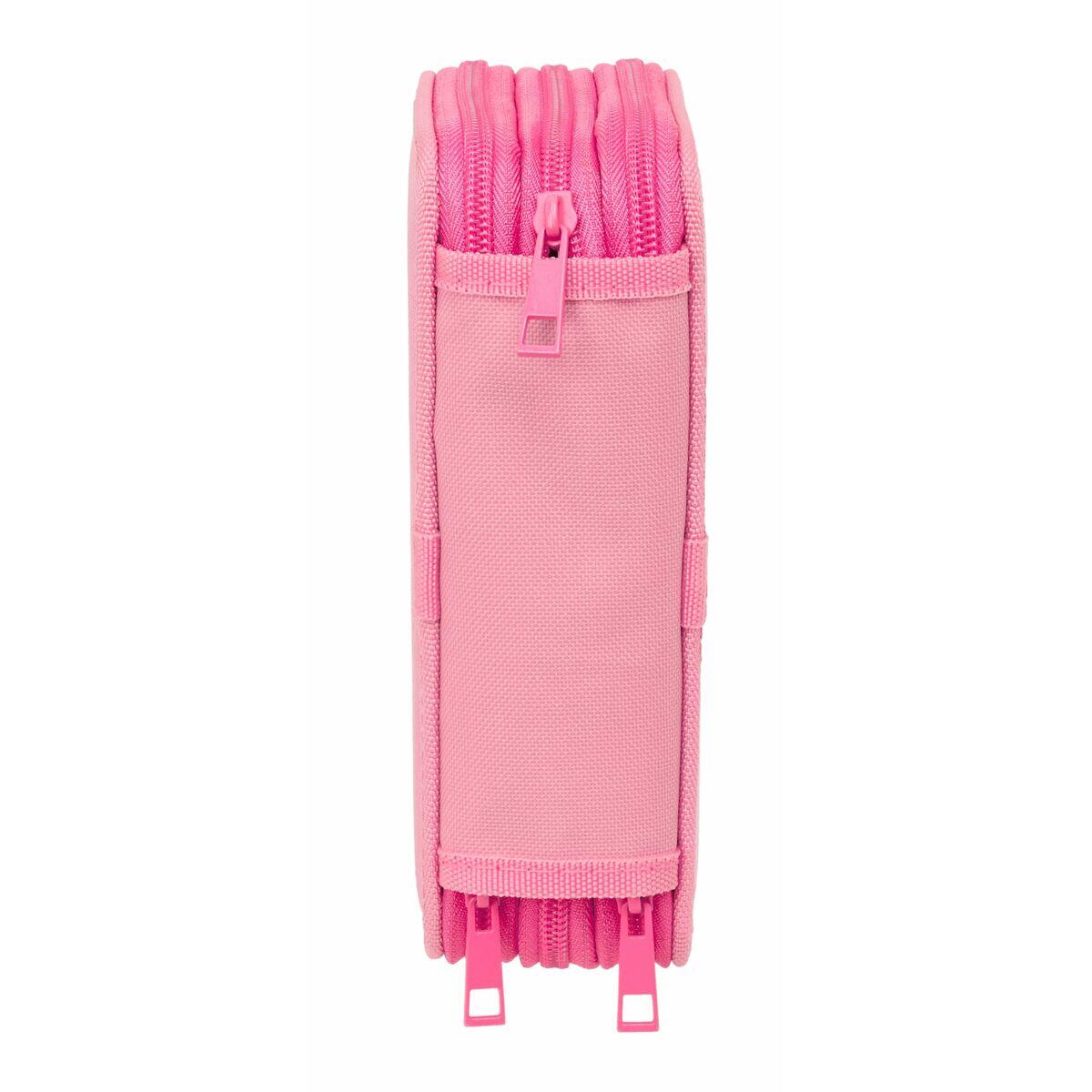 Pochette à crayons triple BARBIE Rose 4/5