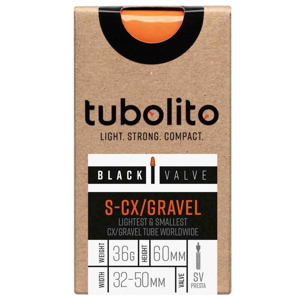 Cámara de aire -S-Tubo-CX/Gravel-All-SV60 - Negro - Tubolito