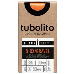 Chambre À Air S-Tubo-CX/Gravel-All-SV60 Black TUBOLITO