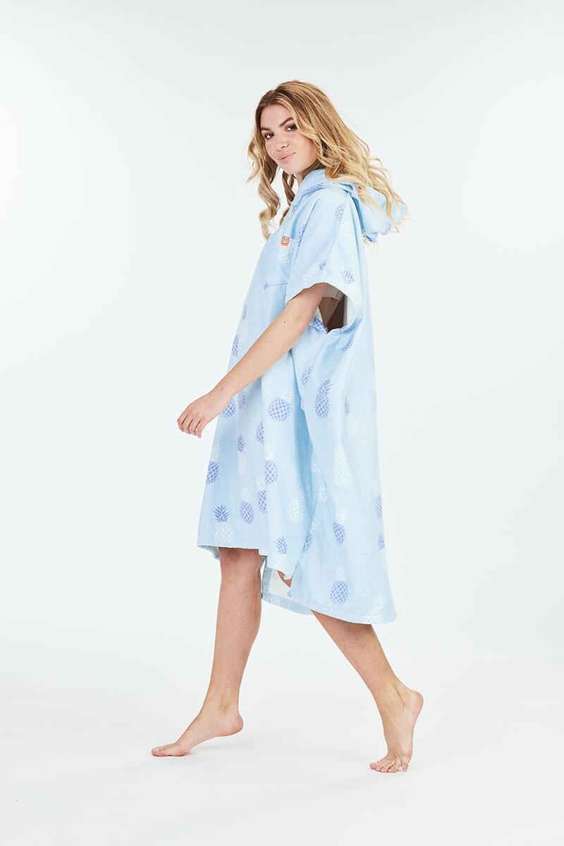Poncho de Surf para Adultos – Pineapple – Blue 4/4