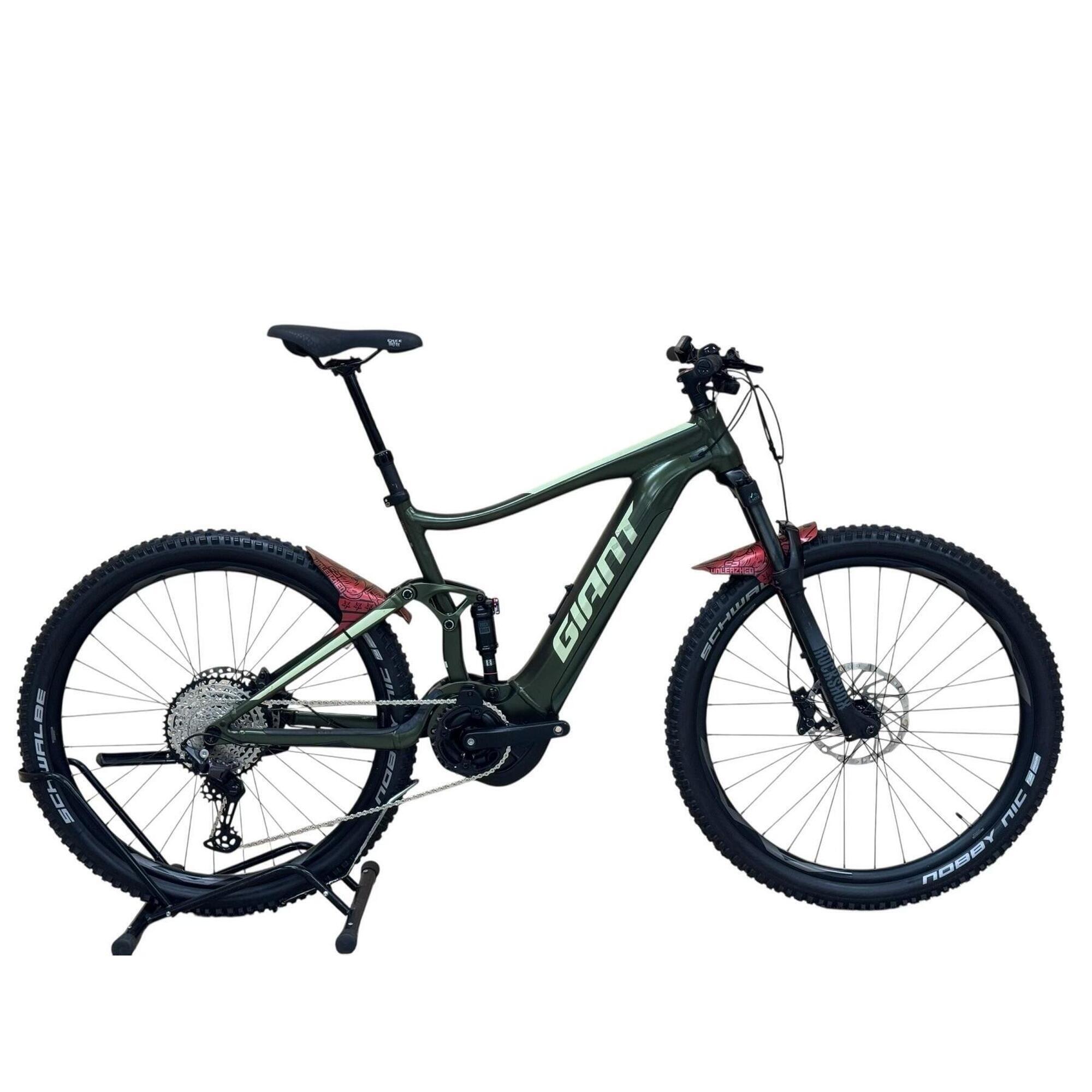 Giant - Reconditionné - Vtt Électrique Giant Stance E+ 1 Pro - Comme Neuf - Vélo Tout Terrain - Noir|vert - Grand - Decathlon