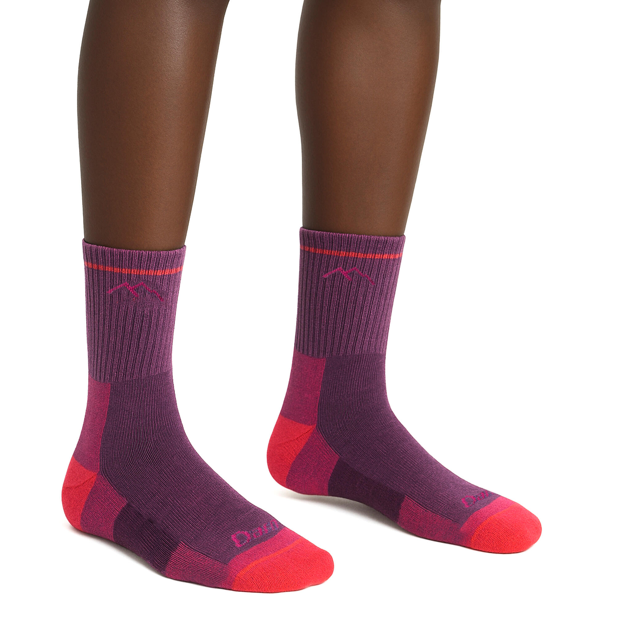 Darn Tough Chaussettes Femme Micro Crew Randonnée Mi-Épaisses Laine Mérinos 2/7